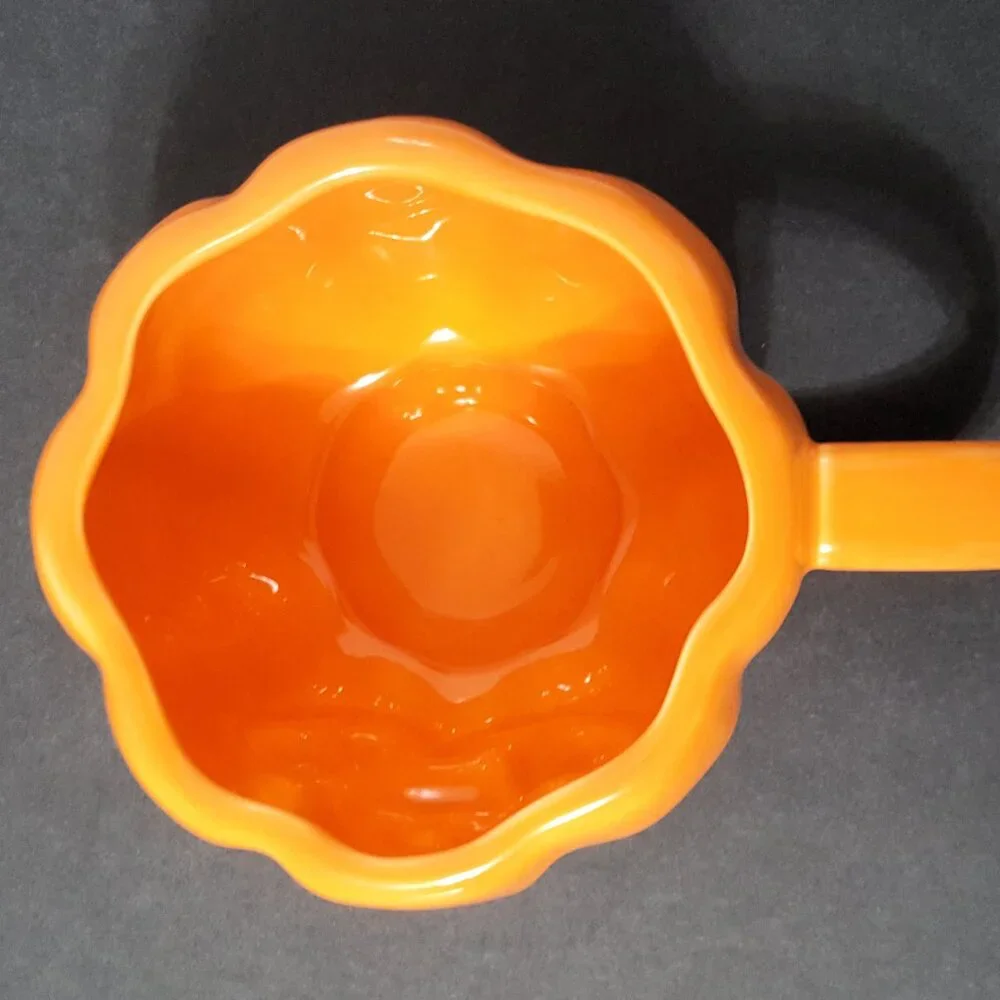 NEW RARE Williams Sonoma Jack o Lantern Mug 20 OZ Stoneware